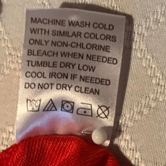 Men's Size XL Snake Eyes Players Dark Orange 1/4 Zip Long Sleeve Activewear Top - Picture 7 of 7